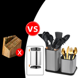 EdgeVault Stainless Steel Knife Holder – Universal Kitchen Knife Block | Hygienic Blade Storage Stand