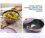 Hearthstone Enameled Cast Iron Dutch Oven – 5-Quart Induction Cooking Pot | Premium Multi-Use Casserole Dish