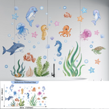OceanDream Kids Wall Decals – Underwater Animal Stickers for Bedrooms & Playrooms | Removable Marine Theme Décor