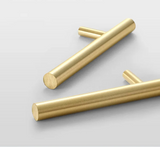 Château Verne Brass Cabinet Handles – Vintage European Furniture Pulls | Luxury Bronze Hardware