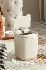 NovaTouch Automatic Sensor Bin – 20L Hands-Free Waste Bin | Waterproof Modern Home Design