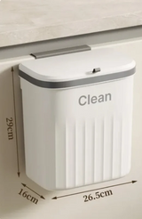 VersaHang Kitchen Waste Bin – Wall-Mounted Cabinet Bin with Lid | Space-Saving Compost & Storage Solution