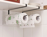 SlideRack Cabinet Towel Holder – Over-Door Paper & Cloth Organiser | No-Drill Kitchen Storage Rack