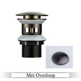 LuxDrain Pop-Up Drain Stopper – Luxury Bathroom Sink Drain in Matte Black, Gold & Modern Finishes