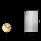 TitanEdge Reversible Cutting Board – 316 Stainless Steel Chopping Surface with Titanium Finish | Hygienic Kitchen Prep Board