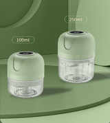 TurboPrep Mini Chopper – USB Rechargeable Electric Food Processor | Cordless Garlic & Vegetable Mincer