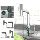 AquaSense Waterfall Basin Mixer – Digital Temperature Display Bathroom Faucet | Adjustable Luxury Sink Tap
