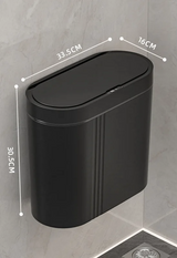 AeroSense Wall-Mounted Sensor Bin – 9L Touchless Bathroom & Kitchen Waste Bin | Waterproof Compact Design