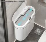 AeroSense Wall-Mounted Sensor Bin – 9L Touchless Bathroom & Kitchen Waste Bin | Waterproof Compact Design
