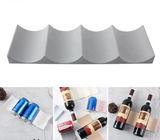 Zenvira VinoStack Stackable Wine Rack – Modular Bottle & Beverage Organiser for Kitchen, Pantry & Fridge | Space-Saving PP Storage System