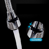 HydroPivot Stainless Steel Tap Extender – 360° Swivel Kitchen Aerator | Water-Saving Faucet Attachment