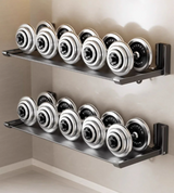 Velmora FlexiRack Foldable Kitchen Spice Rack – Wall-Mounted Self-Adhesive Storage Organiser with Hooks | Space-Saving Metal Utensil & Seasoning Holder