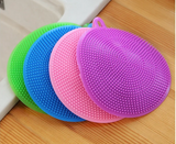 PureScrub Silicone Cleaning Pad – Reusable Kitchen Dish Brush & Non-Scratch Scrubber | Hygienic Multi-Purpose Cleaner