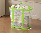AirNest Foldable Laundry Basket – Breathable Mesh Storage Hamper | Portable Family Organiser