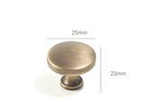 Château Verne Brass Cabinet Handles – Vintage European Furniture Pulls | Luxury Bronze Hardware