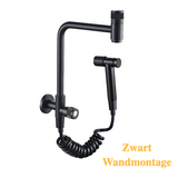 SteelFlow Pro360 Utility Faucet – 3040 Stainless Steel Swivel Tap | Cold Water Kitchen & Outdoor Sink Mixer