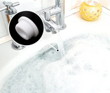 AquaSeal FlowLock Overflow Cover – Universal Sink & Bath Water Level Plug | Splash Guard & Overflow Stopper