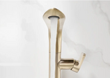 AquaLux GlideFlow Basin Mixer – 360° Swivel Bathroom Faucet | Luxury Solid Brass Vanity Tap