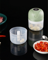 TurboPrep Mini Chopper – USB Rechargeable Electric Food Processor | Cordless Garlic & Vegetable Mincer