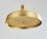 Aurevale RainSpa Shower Head – Antique Brass Gold Rainfall Shower | Luxury Wall-Mounted Bathroom Upgrade