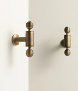 Kensington Forge Brass T-Bar Handle – Antique American Cabinet Pull | Solid Brass Luxury Furniture Hardware