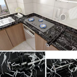 MarbraGuard Self-Adhesive Marble Film – Waterproof Peel & Stick Vinyl for Kitchen, Bathroom & Furniture Upgrades