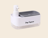 Velora DualFlow Soap Dispenser – Refillable 2-Way Kitchen Sink Pump with Sponge Press System