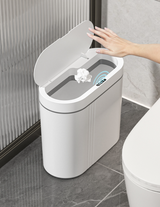 AeroSense Wall-Mounted Sensor Bin – 9L Touchless Bathroom & Kitchen Waste Bin | Waterproof Compact Design