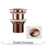 LuxDrain Pop-Up Drain Stopper – Luxury Bathroom Sink Drain in Matte Black, Gold & Modern Finishes