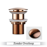 LuxDrain Pop-Up Drain Stopper – Luxury Bathroom Sink Drain in Matte Black, Gold & Modern Finishes