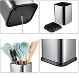 EdgeVault Stainless Steel Knife Holder – Universal Kitchen Knife Block | Hygienic Blade Storage Stand