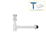 PureSeal Brass Basin Waste Kit – Luxury Pop-Up Drain & Anti-Odour Trap | Premium Bathroom Sink Drain Set