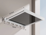 AeroFold Wall Storage Rack – Foldable Aluminium Coat & Towel Organiser | Modern Space-Saving Wall Hook