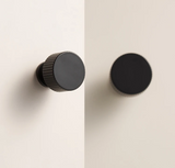 Valmont Art Deco Brass Knobs – Luxury Line-Pattern Cabinet Hardware | Solid Brass Furniture Pulls