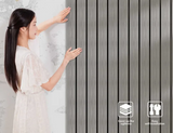 Elevéa 3D PVC Wall Panels – Waterproof Peel & Stick Slat Panels | Modern Decorative Wall Covering