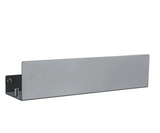 NoirSpace Wall Storage Shelf – Matte Black Aluminium Organiser with Hooks | Modern Bathroom & Kitchen Rack