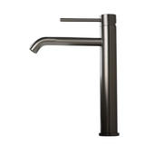 Roséline Tower Basin Mixer Tap – Brushed Rose Gold Bathroom Faucet | Tall Single Lever Vessel Sink Tap