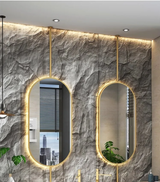 ÉvoLume Oval LED Mirror – Modern Backlit Vanity Mirror | HD Illuminated Wall Design
