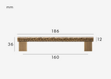 Aurevon Hammered Brass Cabinet Handle – Luxury Furniture Pull | Matte Gold & Antique Bronze Hardware