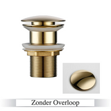 LuxDrain Pop-Up Drain Stopper – Luxury Bathroom Sink Drain in Matte Black, Gold & Modern Finishes