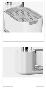 Velora Sync Sink Organiser – 5-in-1 Soap Dispenser & Kitchen Cleaning Station with Sponge Holder