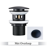 LuxDrain Pop-Up Drain Stopper – Luxury Bathroom Sink Drain in Matte Black, Gold & Modern Finishes