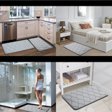 CloudEase Memory Foam Bath Rug – Ultra-Soft Non-Slip Bathroom Mat | Quick-Dry Washable Comfort Carpet