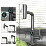 AquaSense Waterfall Basin Mixer – Digital Temperature Display Bathroom Faucet | Adjustable Luxury Sink Tap