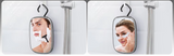 ClearVista Fogless Shower Mirror – Anti-Fog Portable Shaving Mirror | Adjustable Bathroom & Travel Grooming Mirror