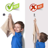 SnapHold Adhesive Towel Grip – No-Drill Wall Cloth Holder | Compact Kitchen &amp; Bathroom Organiser