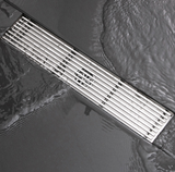 EliteLine Concealed Linear Drain – Brushed SUS304 Stainless Steel Tile-In Shower Channel | Anti-Odour Floor Waste System