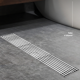 EliteLine Concealed Linear Drain – Brushed SUS304 Stainless Steel Tile-In Shower Channel | Anti-Odour Floor Waste System